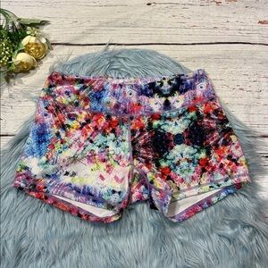 Born primitive peacock CrossFit weightlifting active shorts